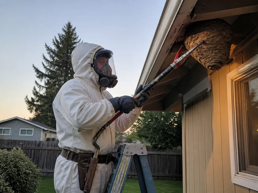 Hornet Nest Removal