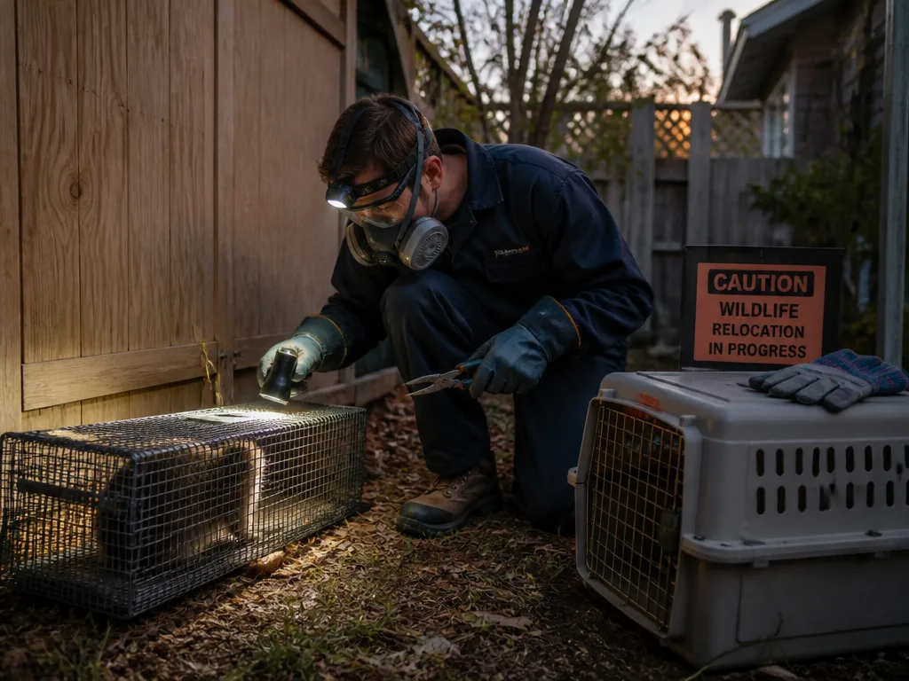 Skunk & Raccoon Control